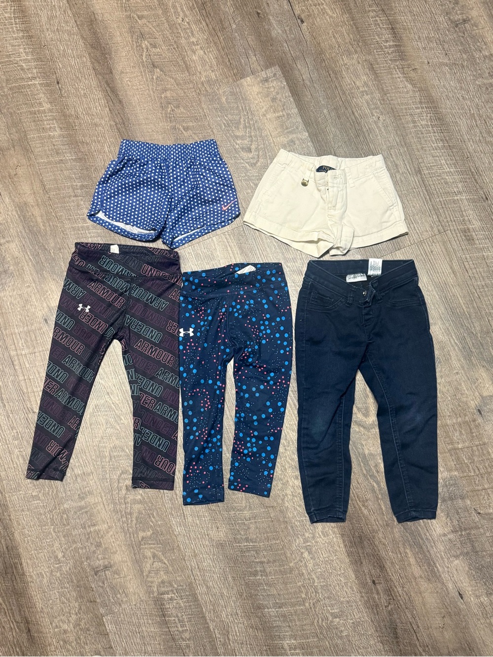 Kids Giris Assorted Bottoms set of 5  C1